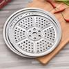 Round Steamer Rack Stainless Steel Steam Plate Multifunctional Steaming Shelf  Bread
