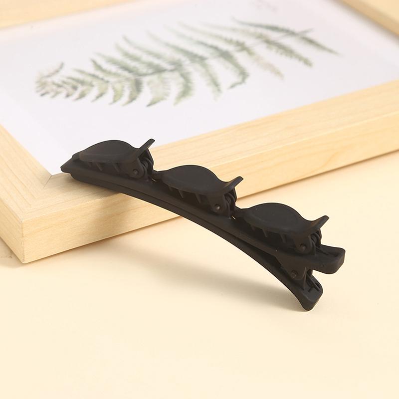 Grampos de cabelo trançados de cor sólida grampos de cabelo estilo coreano grampos de cabelo desfiados grampos de franja grampos de testa grampos de flocagem acessórios de cabelo