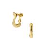VENDOME BOUTIQUE Elegant Morning Dew Drop Clip-On Earrings Yellow Gold Plated Alloy Ladies Jewelry VBME6545 AU