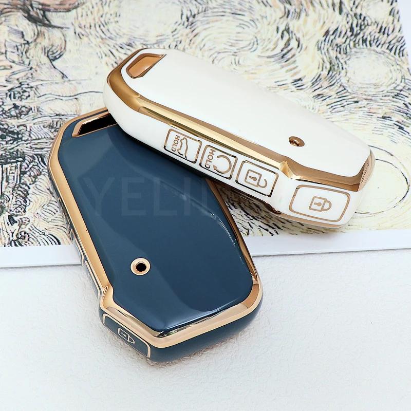 Car TPU Remote Key Fob Case Cover for Kia Ray 2023 Sportage 2022 K7 2020 Cadenza 2020 Sorento 4 Soul Telluride K3 Cerato 2020