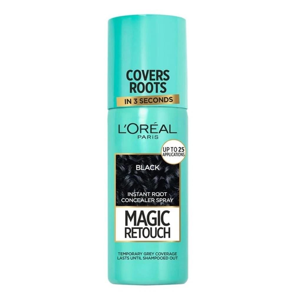 Instant Hair Root Concealer Spray Ideal for Touching Up Grey Hair Regrowth 75ml
