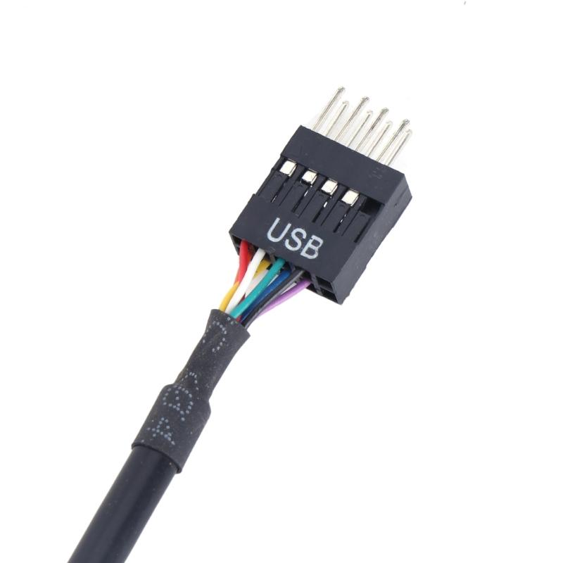 20Pin To 9Pin USB3.0 To 2.0 Conversion Cable Connectors Mainboard Cable 20Pin To 9Pin USB2.0 Male Mainboard Cable