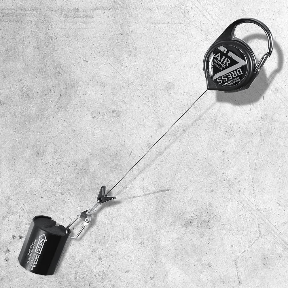 KLEID Rutenclip SCHWARZ Light Game Rutenhalter für Angelruten, Rutenständer