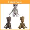 Exclusive Cross-border Scenic Area Marvel Avengers Groot Cake Topper Solid Design