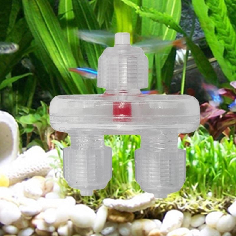 10PCS NonReturn Check Valves For Fish Tanks Air Pumps 3/16Inch Airline Tubing Unidirectional Valves Aquarium Accessories
