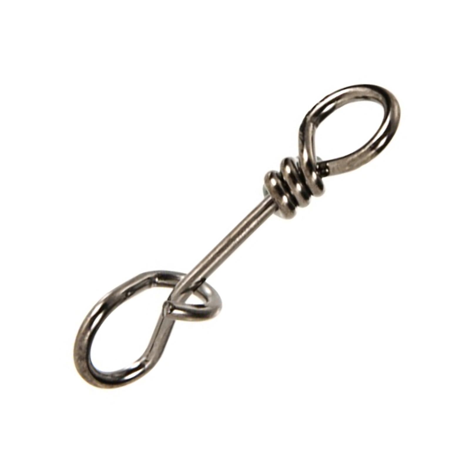 

50 шт. высокопрочных рыболовных защелок, быстросъемных креплений для приманок, быстросъемных креплений для ловли рыбы нахлыстом, соединителей для приманок 26