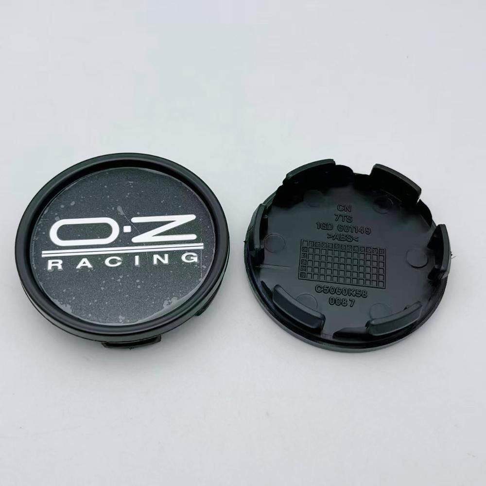 

LUNGU-Q-4pcs 58MM 53MM OZ O.Z Racing Logo Emblem Badge Car Wheel Center Caps Rim Hub Dust Cover Wheel Hubcaps Replace Car Accessories130000 OZ Racing Badge&4pcs K58 Wheel Caps