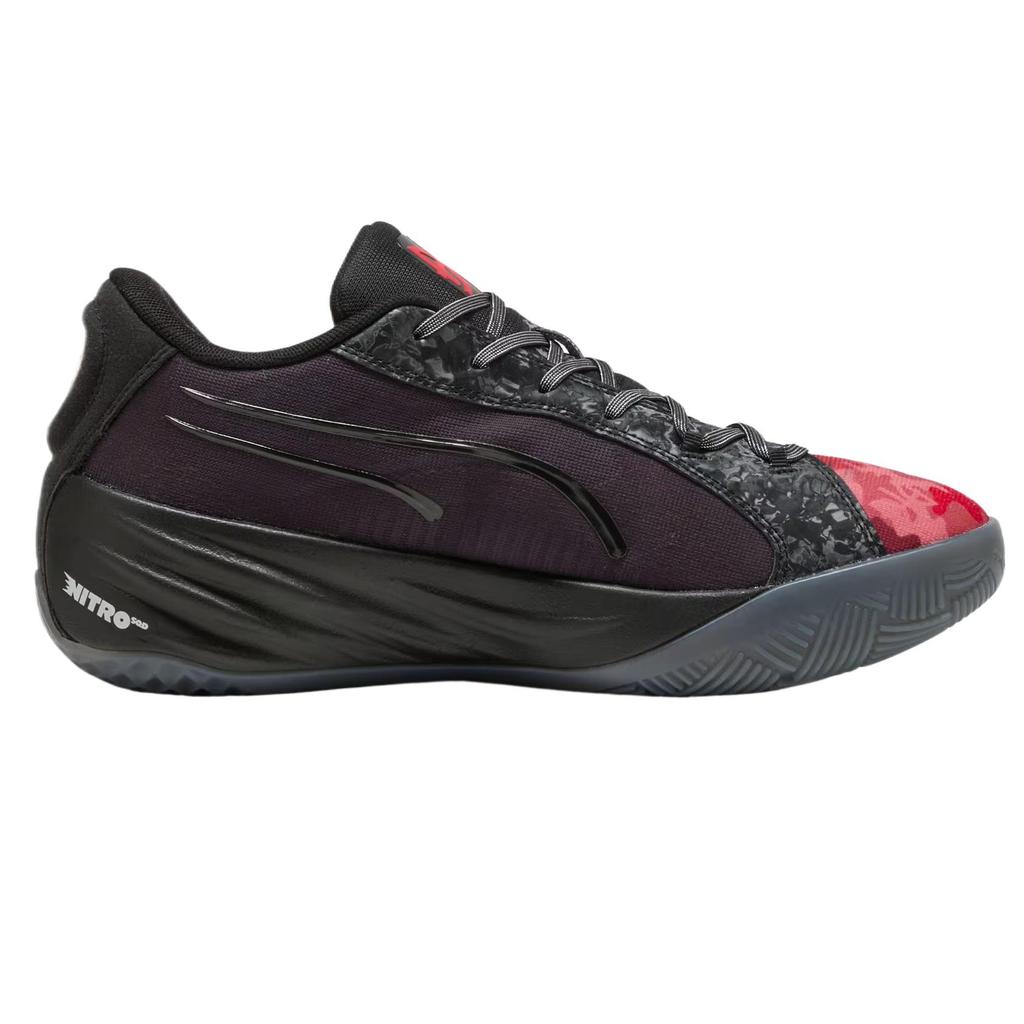 Puma Zapatillas de Baloncesto All Pro Nitro Fashion Versátiles Modernas Cómodas Ligeras de Caña Baja Hombre zapatilla Rojo 311357-01
