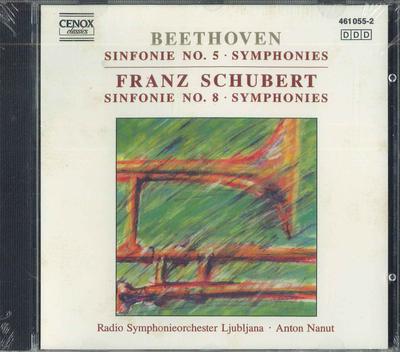 CD BEETHOVEN SCHUBERT - Famous SYMPHONIES 4610552 CENOX Europe Classical Used