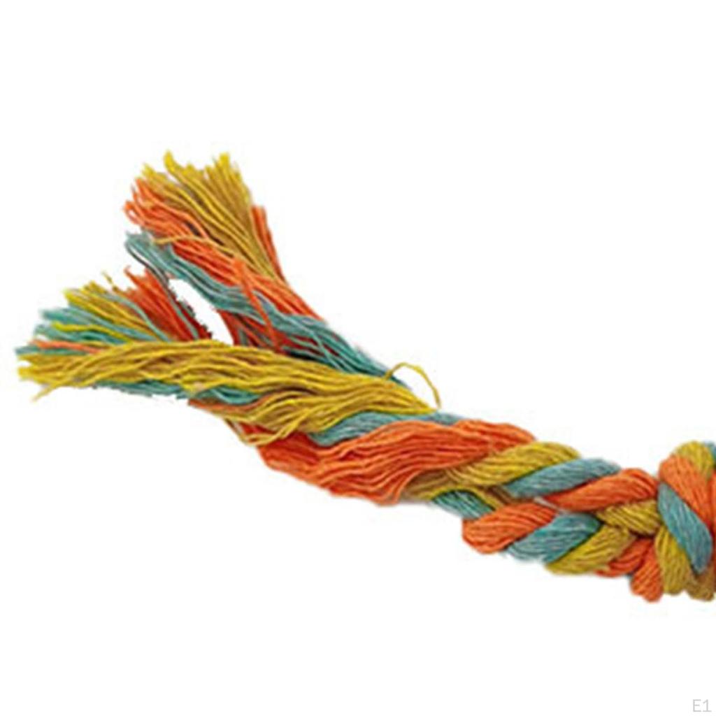 3x Durable Bite Resistant Rubber with Knitting Rope Pet Supplies Increase IQ Educational Toy,