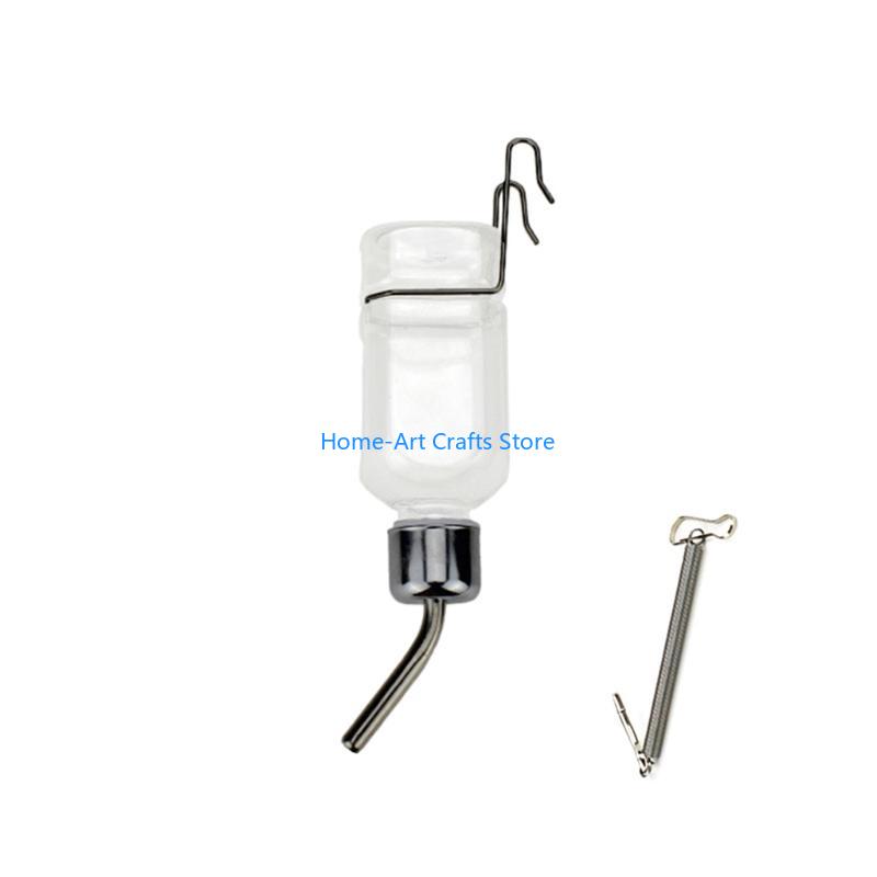 

Y3NA Hanging Water Bottle for Hamsters Automatic Rabbit Water Dispenser Dripproof Head Cage Drinking Bottle Watering Supplies