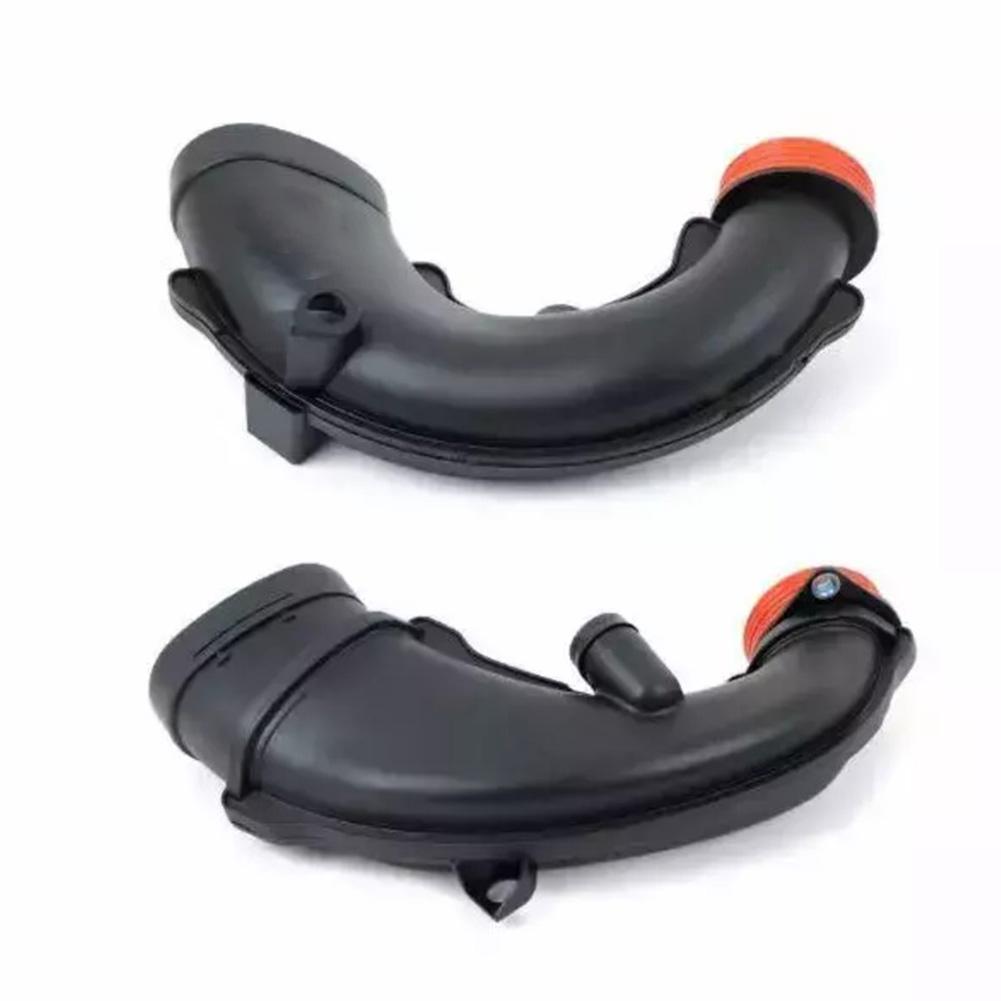 2pcs Car Engine Air Intake Hose Filter Hose Pipe For BMW 5 Series For GT For 6 Series 13717577451 13717577452
