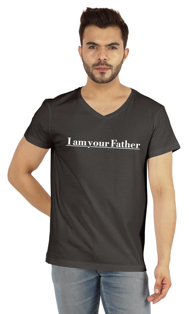 Inkmeso Men  S Tshirt   I Am Your Father   Graphic Quote Tee Shirt For Daddy Father  S Day
