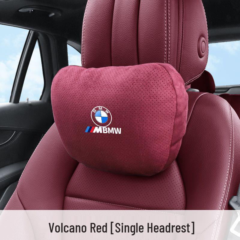 Compatible with BMW 5, 7 Series, X1, X3, X5 car seats, featuring headrest, lumbar, and neck support pillows.