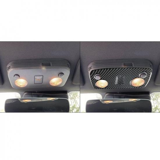Carbon Fiber Interior Overhead Console Cover Trim For Ford Mustang 2005-2009