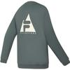 FILA 2023 Autumn New Knit Pullover Long Sleeve Sweatshirt Antibacterial Men sweatshirt Gray-Green A11M337205F-DY