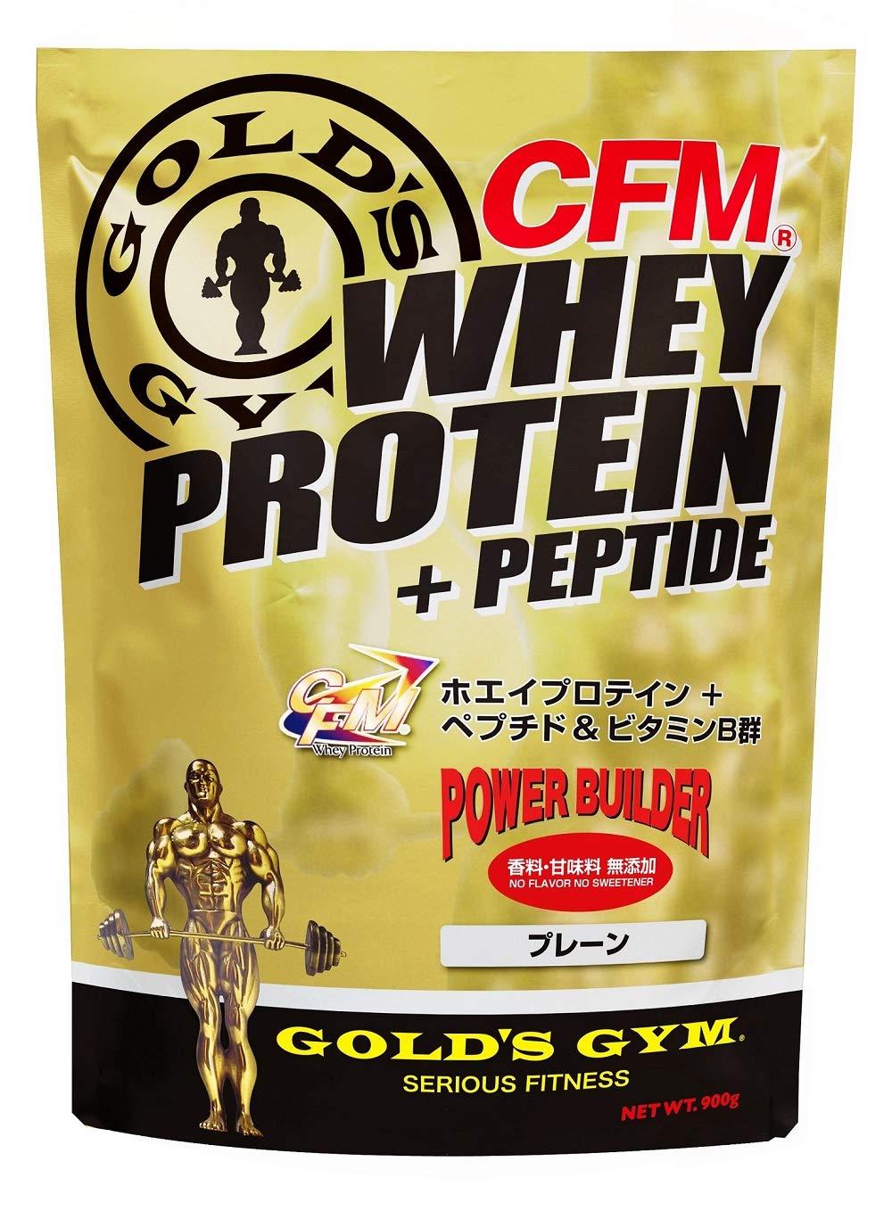 

GYM CFM Whey Protein Plain 900g GOLD S
