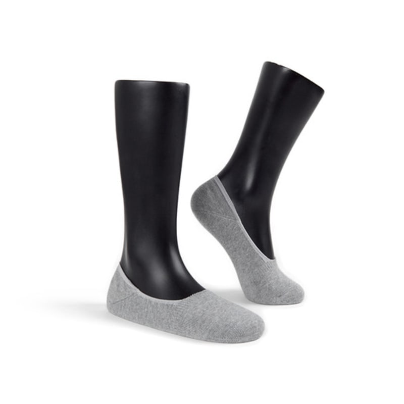Abiruz Women's Non-Slip Fake Socks Gray GK-3
