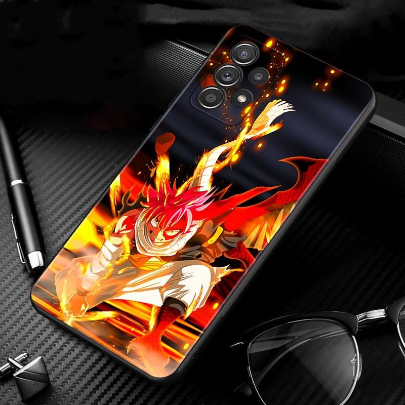 Silikon Fall Für Samsung Galaxy A51 A12 A21s A71 A52 A31 A32 A02s A72 A11 A41 A22 A01 A51 5G A02 f42 Manga Fairy Tail Anime