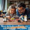Penguin Family Animal Building Set Creator STEM Toy for Kids 6+, Model Building Kit for Display or Family Activity, Birthday Gift for Kids Boys and