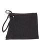 WHEN YOU MOVE String Velour Ribbed Wrap Skirt Pants Set Charcoal