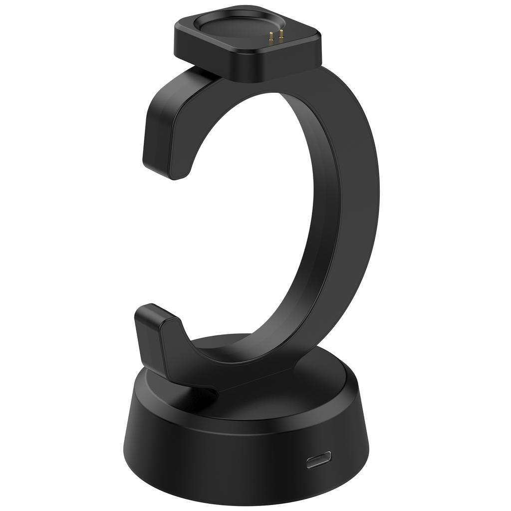 C Shape Charger Dock for Huami Amazfit T-Rex 3 Pro 48mm/T-Rex 3/Balance 2 Smart Watch Holder Desk Charging Station with Cable