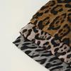 Wind Personality Leopard Print Scarf Cotton and Linen Feel Shawl Thin Autumn and Winter New Fashion Clothing Accessories