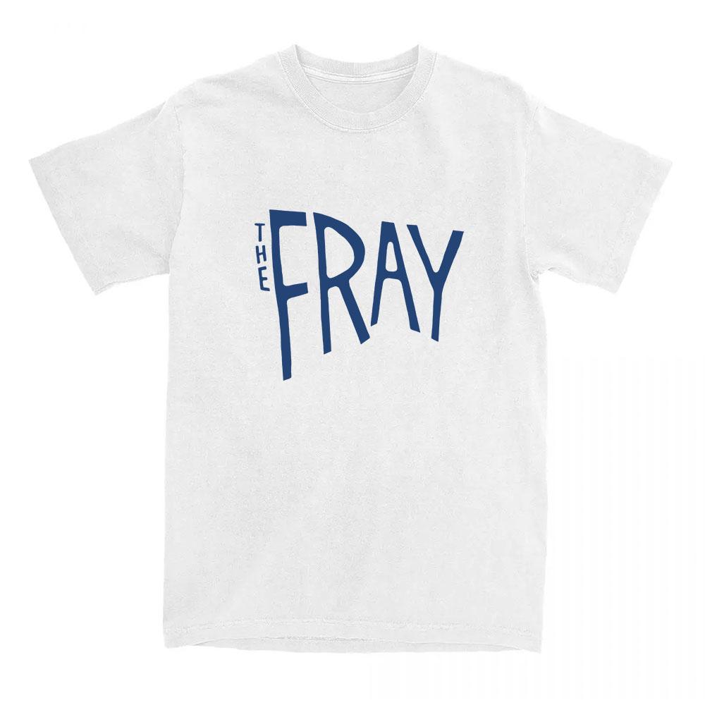 THE FRAY Pásmové Grafické Tričko s Krátkým Rukávem Bavlna Volné Pánské Tričko Unisex Streetwear Těžká Mentální Ležérní Pánské/Dámské Oblečení Tričko