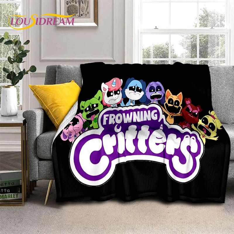 Cute S-Smiling C-Critters Catnap Craftycorn Cartoon Soft Blankets,Throw Blanket Comfortable Blanket for Beds Sofa Home Kids Gift