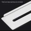 40cm Ceramic Glass Tile Hole Locator Ruler for Multiple Tile Size Stainless Steel Adjustable Measuring Punching Tool