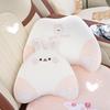 Cartoon car head pillow neck pillow plush car pillow neck pillow memory cotton comfortable car waist support four seasons