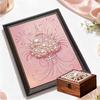 Pearl Bouquet DIY Diamond Art Kits 15.7x19.6inch Gem Art Diamond Painting Kits Without Frame for Adults Gift Idea Home Wall Decor