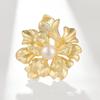 Bo Xin Yun Peony Brooch: Elegant High-End Chinese Style Pin for Suit or Cheongsam - Exquisite and Trendy Gift.