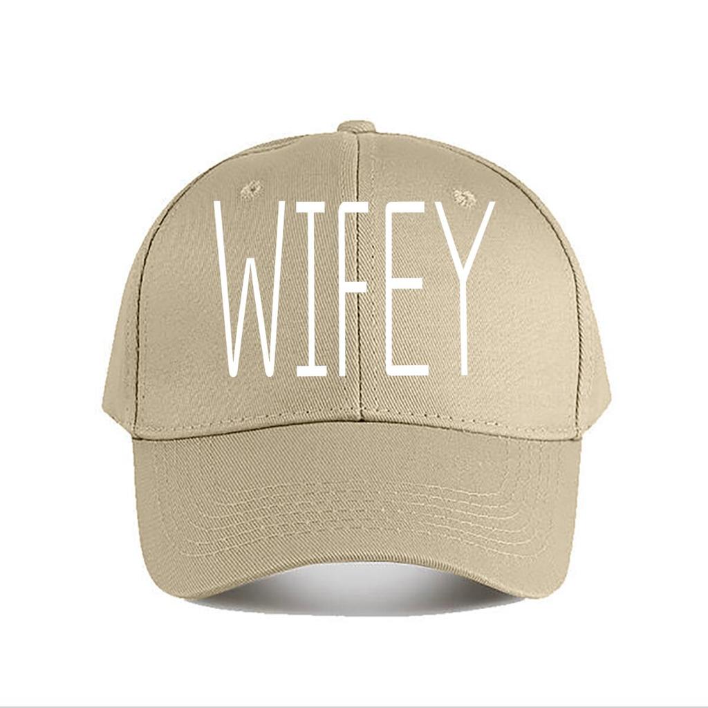Vintage WIFEY Baseball Cap Baseball Cap Fashion Unisex Sunhat Womens Outdoor Sports Snapback Cap