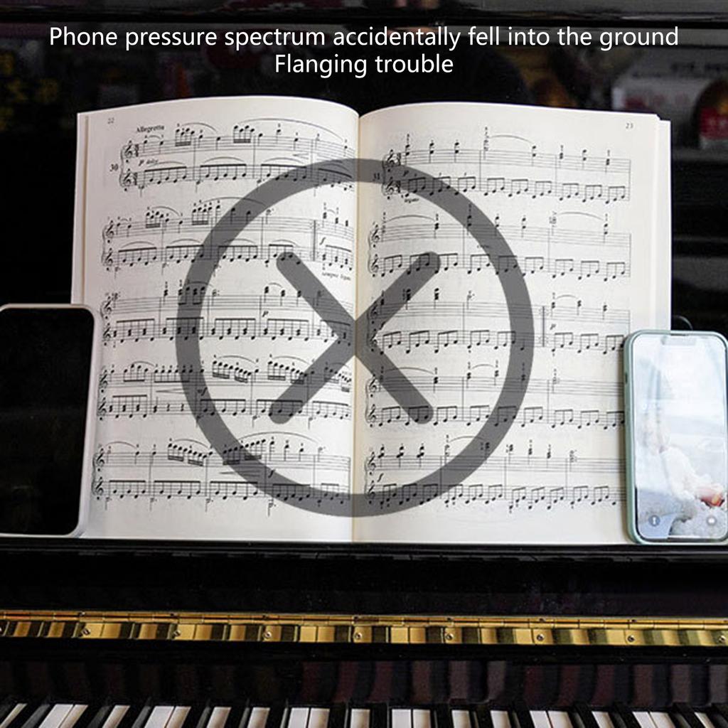 Piano Music Book Clip Adjustable Piano Page Holders Piano Score Press Nonslip Clip Sheet Music Holder Enduring