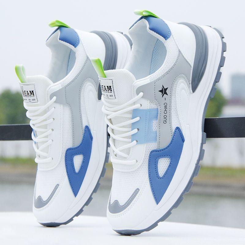 

Summer breathable mesh shoes casual thin single mesh hollow soft sole non-slip running shoes 38 standard size