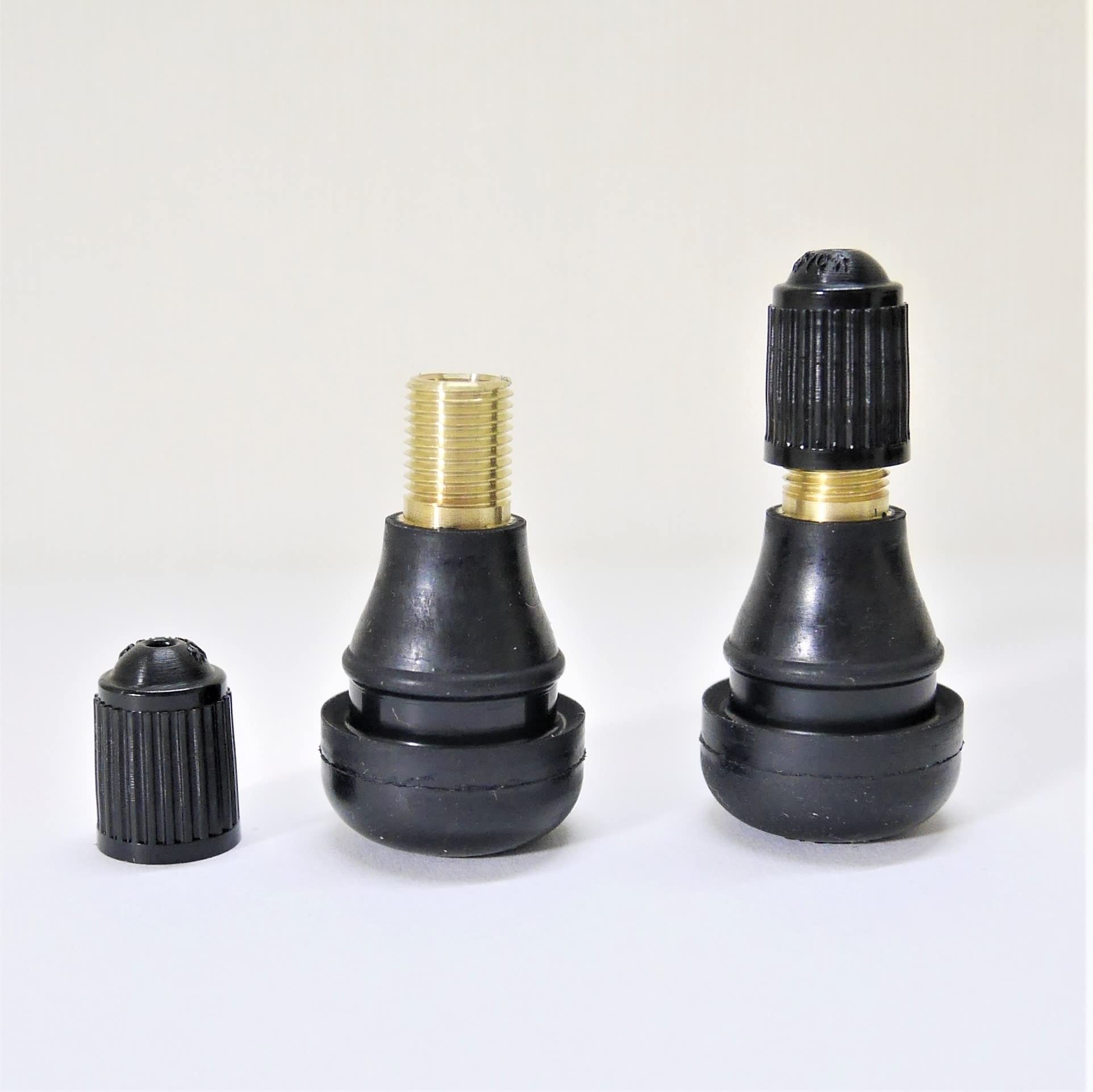 

Taiheiyo Kogyo TR-412 CL for Motorcycles, Motorcycles, Scooters, Tubeless Valves, Set of 2, Reliable чёрный