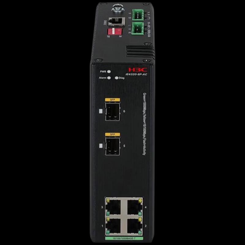 H3C Industrial Core Access Switch IE4320-6P-AC