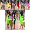Elegant Colorful Sexy Fashion Bodycon Women Dress Sleeveless Fit Leisure Slim Design