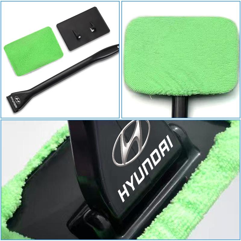 Car Window Cleaner Brush Kit Windshield Cleaning Wash Car Tool For Hyundai Tucson 2021 Accent I10 I20 Kona Getz Solaris I30 Creta