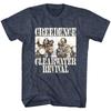 90s Creedence Clearwater Revival Band Dark Heather T Shirt Classic NH15055