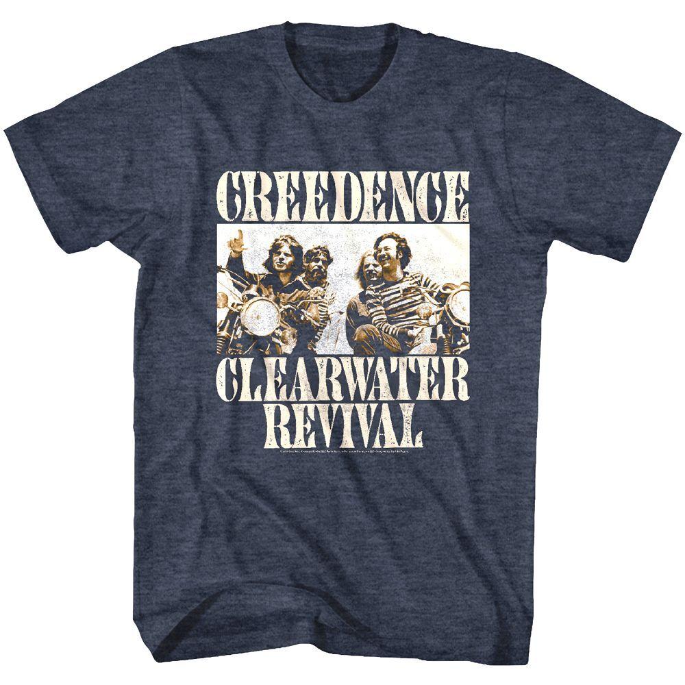 90s Creedence Clearwater Revival Band Dark Heather T shirt classic NH15055 XXL