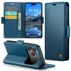 Para iPhone 17 Pro Max/Air Capa Carteira com Porta-Cartões, Bloqueio RFID Couro Durável Suporte Dobrável Fecho Magnético Capa à Prova de Choque