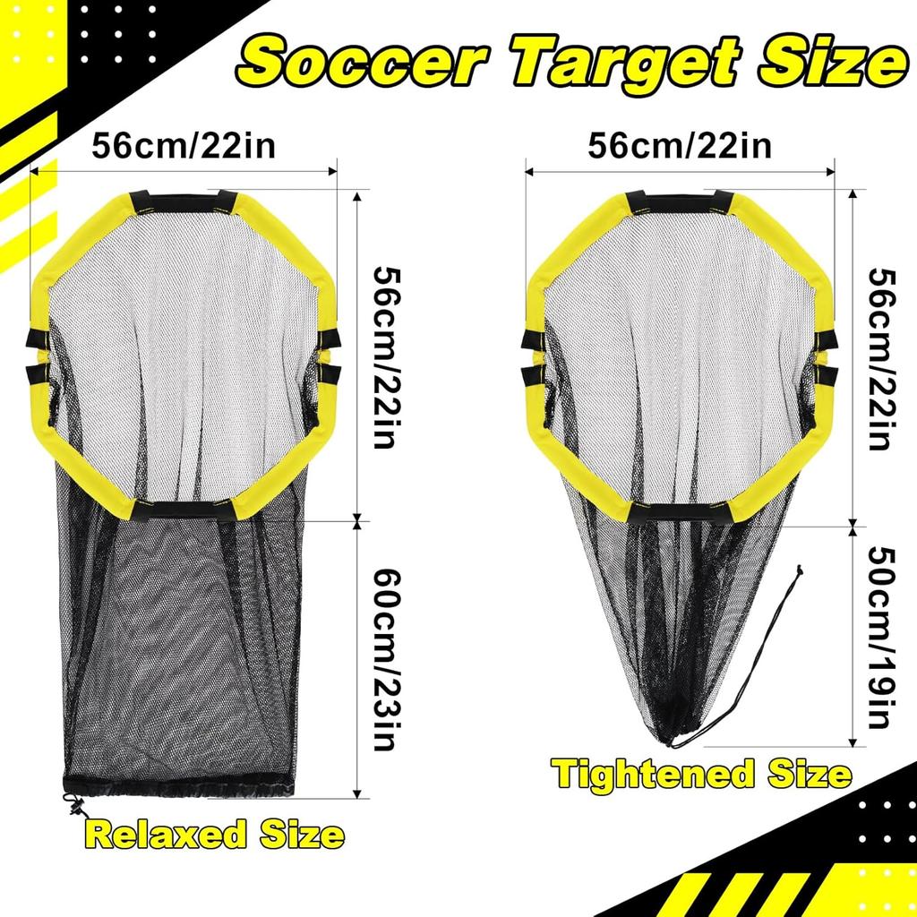 3 In 1 Soccer Goal Target Net Practice