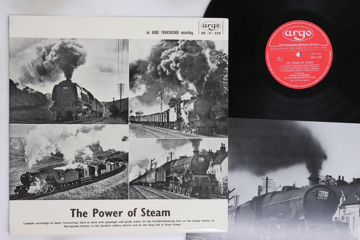 

LP Record NO ARTIST - power of steam SR529 ARGO 1967 Japan Sound Effects & Nature Used