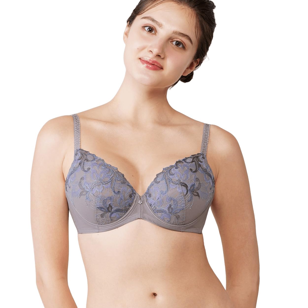 

Triumph Story 598 Bra M013 D75 size (Triumph) (without padding) (Gray)