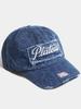 Peullaeto Big Size Washed Ball Cap Xl Plt Denim Cap Blue