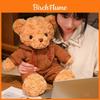 Cartoon Bear Plush Toy With Hoodie For Kids And Collectors