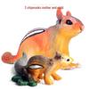 Animal Model Set: Lion, Tiger, Elephant, Panda, Giraffe, Hippo, Rhino, Sheep