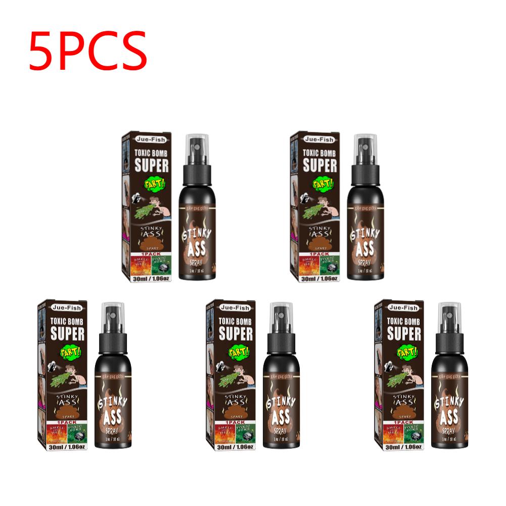 30ml Fart Gag Spray Prank Joke Halloween Spray Can Stink Party Supplies Stinky Fart for Adults Kids Halloween Funny